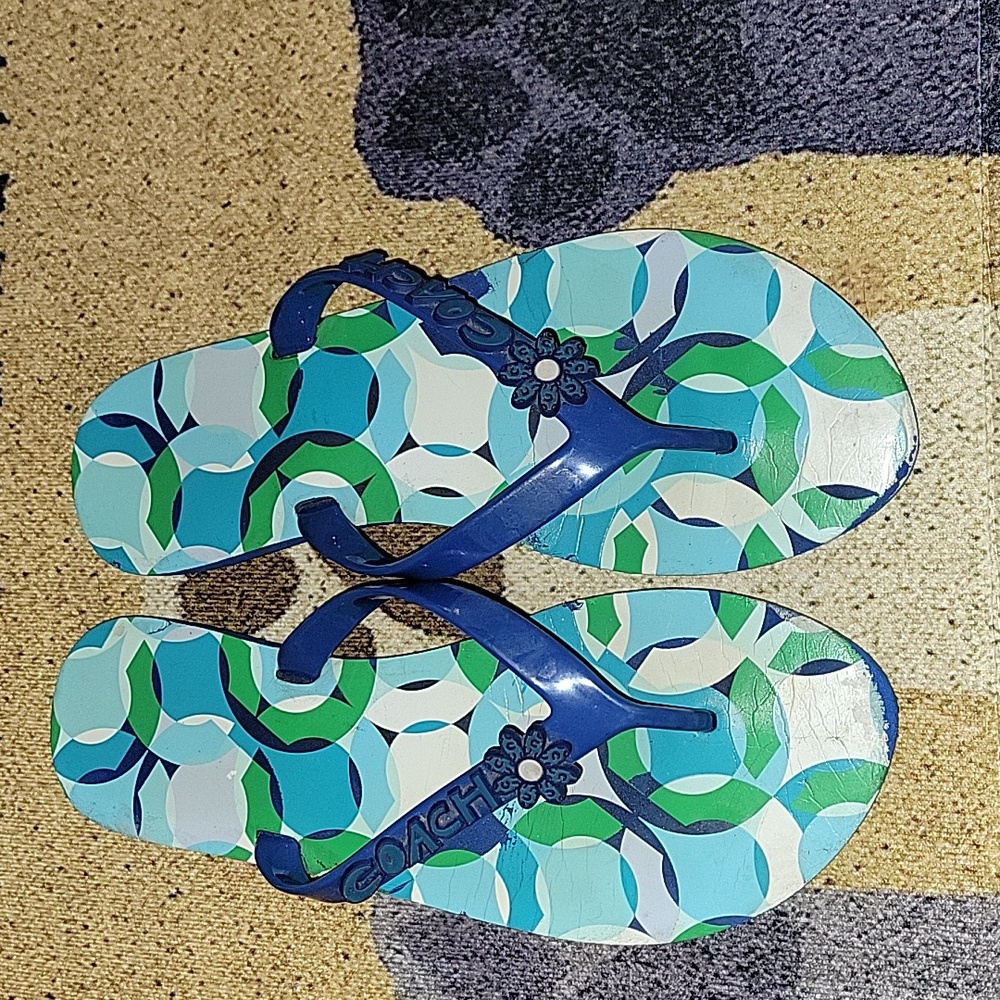 Coach sandals size 7/7.5